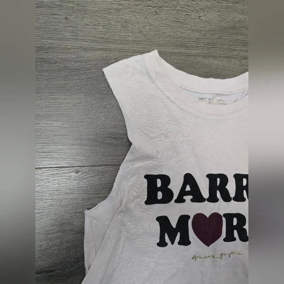 Spiritual Gangster Barre More Pink Sleeveless Swing Crop Top XS Athletic - Picture 6 of 9